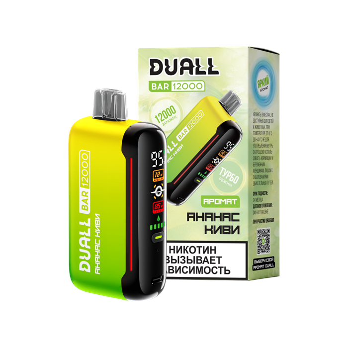ЭСНД Duall Bar 12000 - Ананас Киви