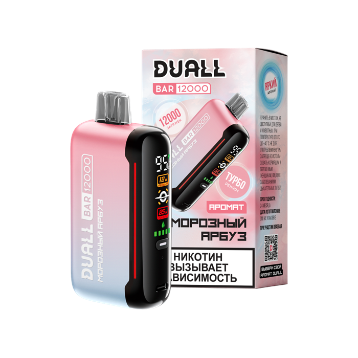 ЭСНД Duall Bar 12000 - Морозный Арбуз