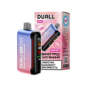 ЭСНД Duall Bar 12000 - Виноград Клубника