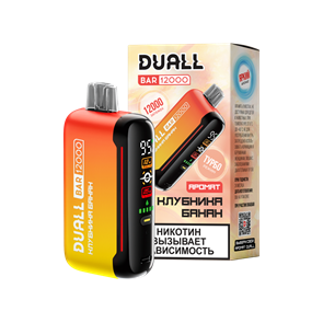 ЭСНД Duall Bar 12000 - Клубника Банан