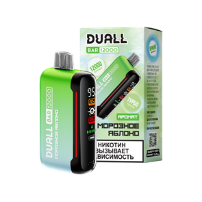 ЭСНД Duall Bar 12000 - Морозное Яблоко