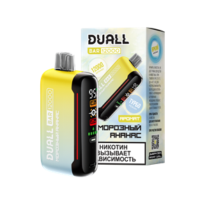 ЭСНД Duall Bar 12000 - Морозный Ананас