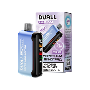 ЭСНД Duall Bar 12000 - Морозный Виноград