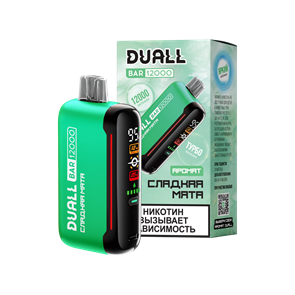 ЭСНД Duall Bar 12000 - Сладкая Мята